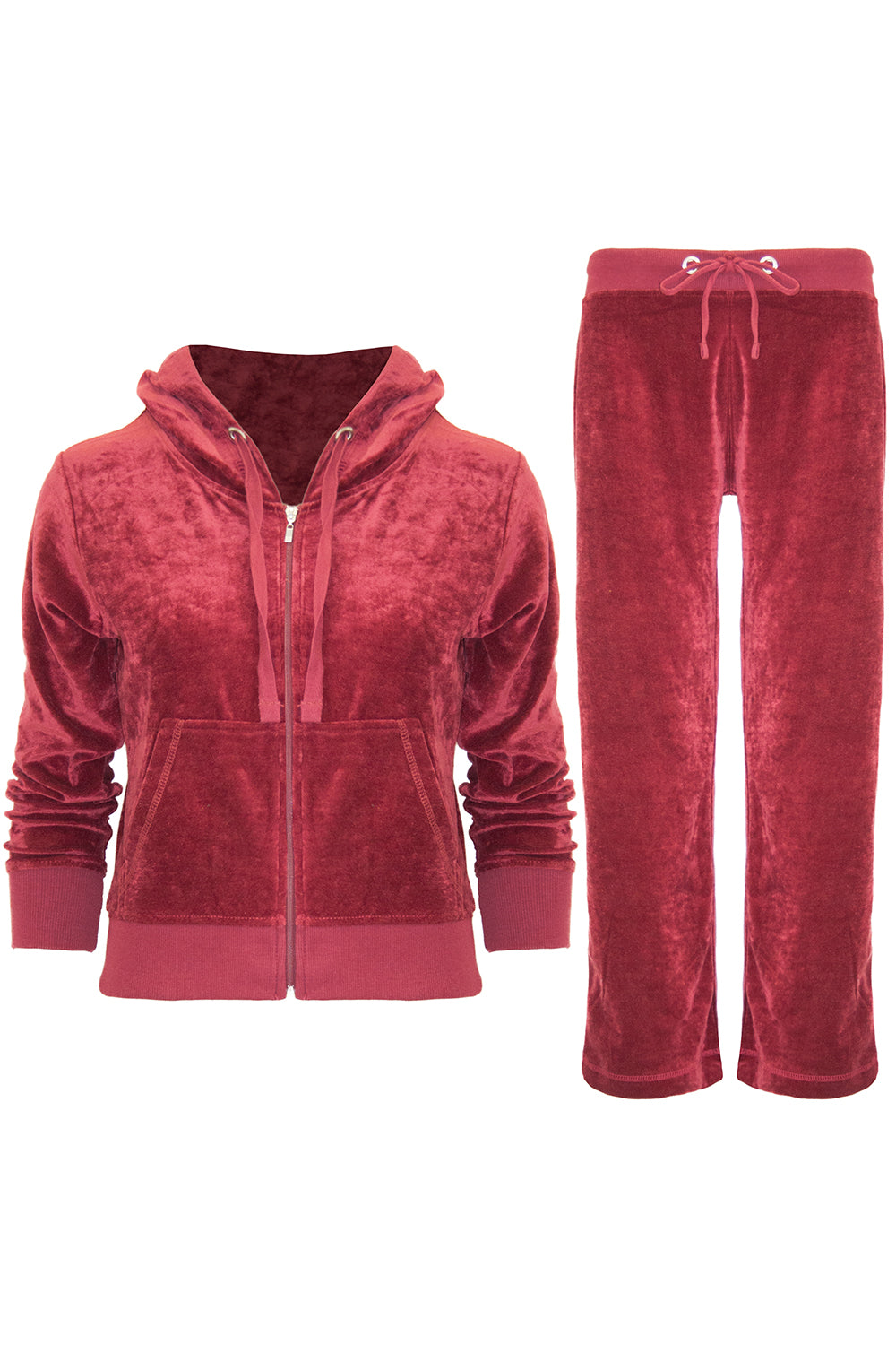 Callie Faux Velvet Lounge Wear Set