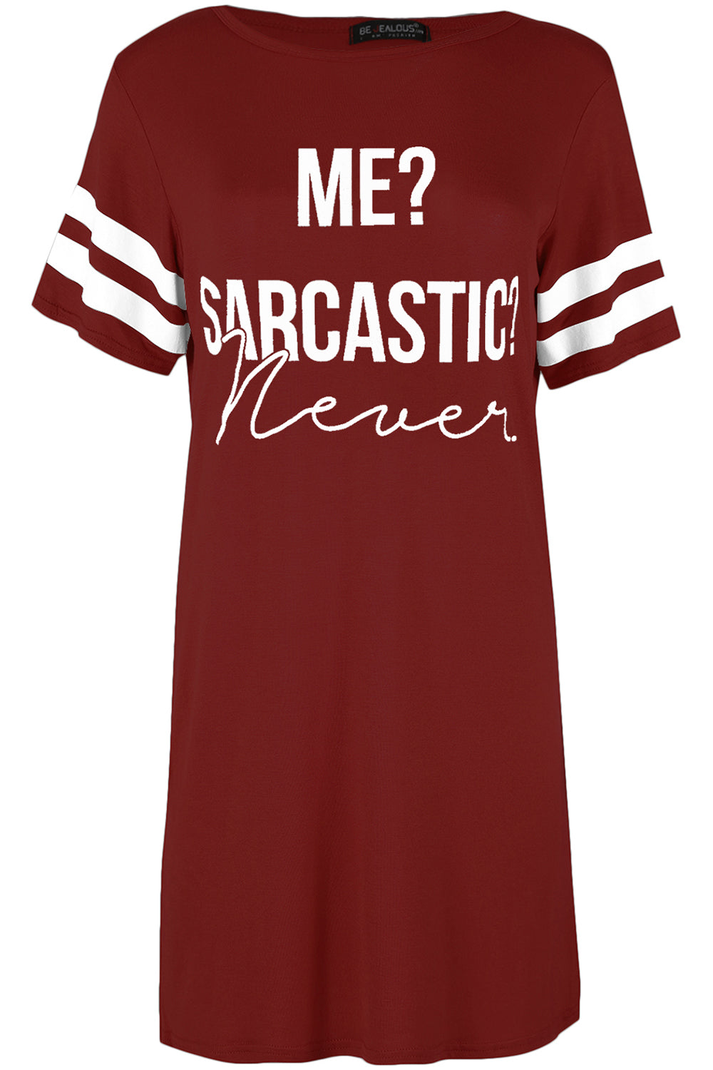 Monochrome Me Sarcastic Never Nightie