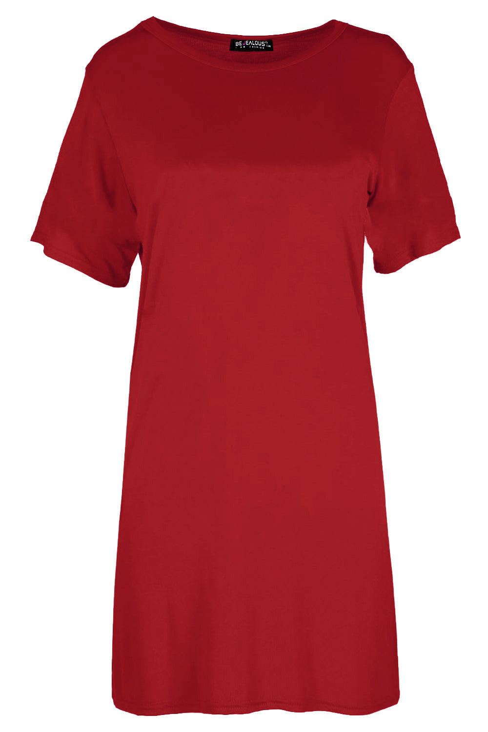 Georgia Charcoal Oversized Basic Tshirt Dress
