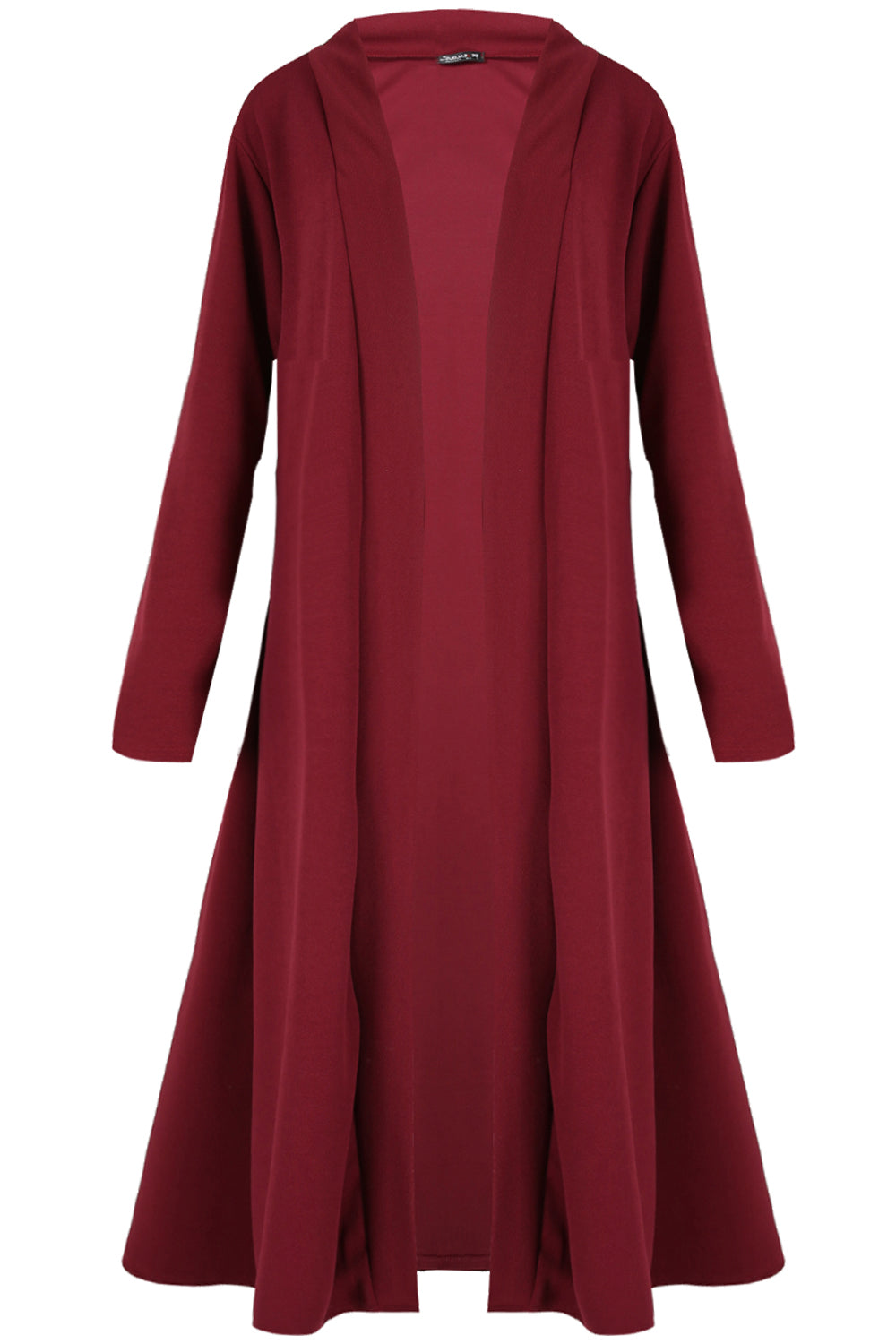 Grace Long Sleeve Open Front Midi Jacket
