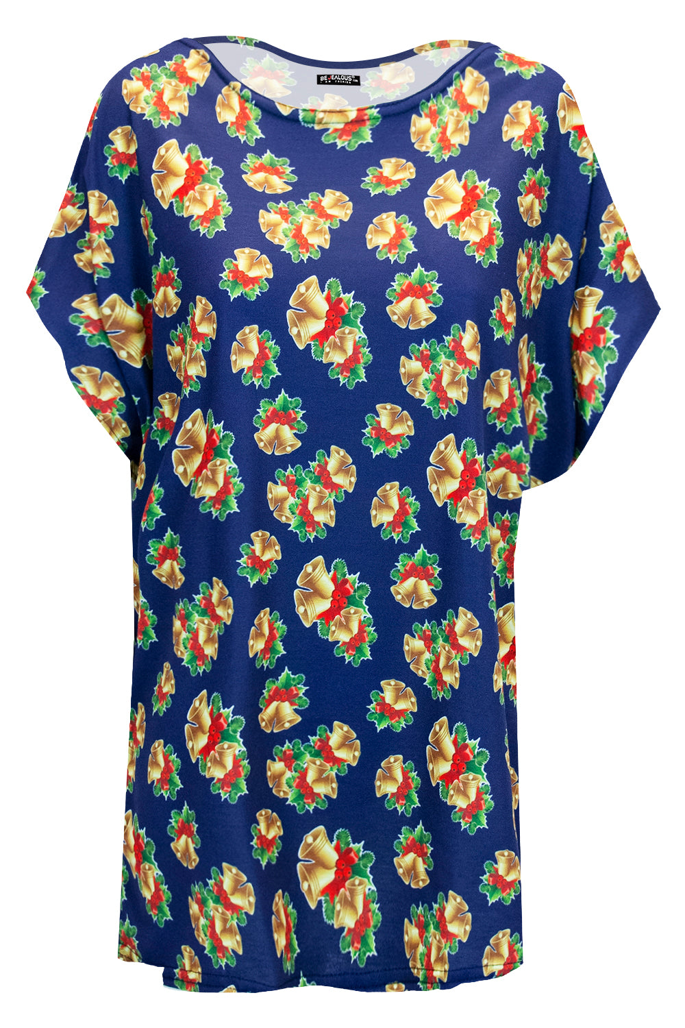 Lily Xmas Gifts Tree Bells Baggy T-Shirt