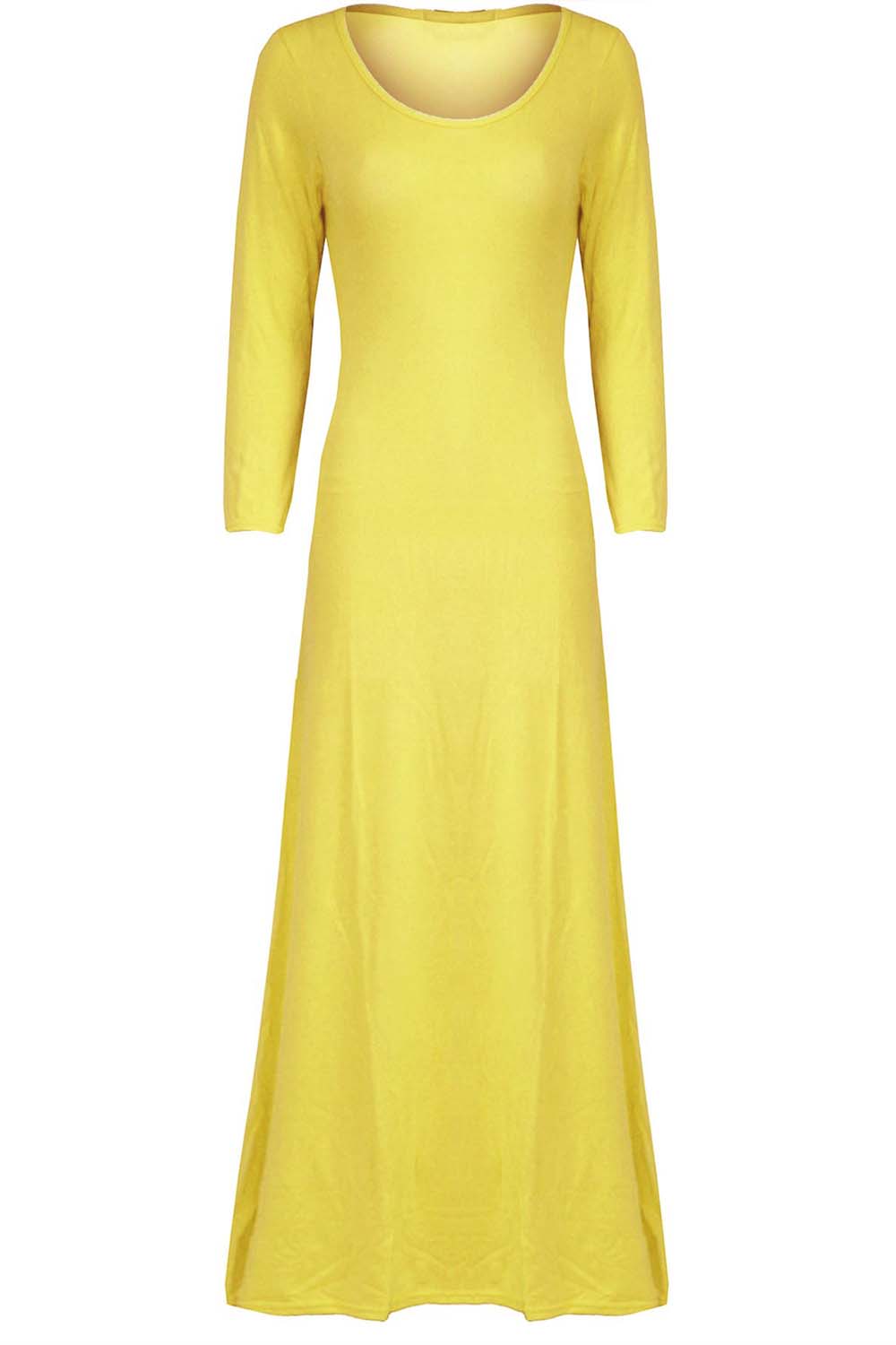 Marie Long Sleeve Floaty Maxi Dress