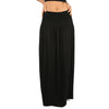 Lily High Waisted Plain Jersey Maxi Skirt