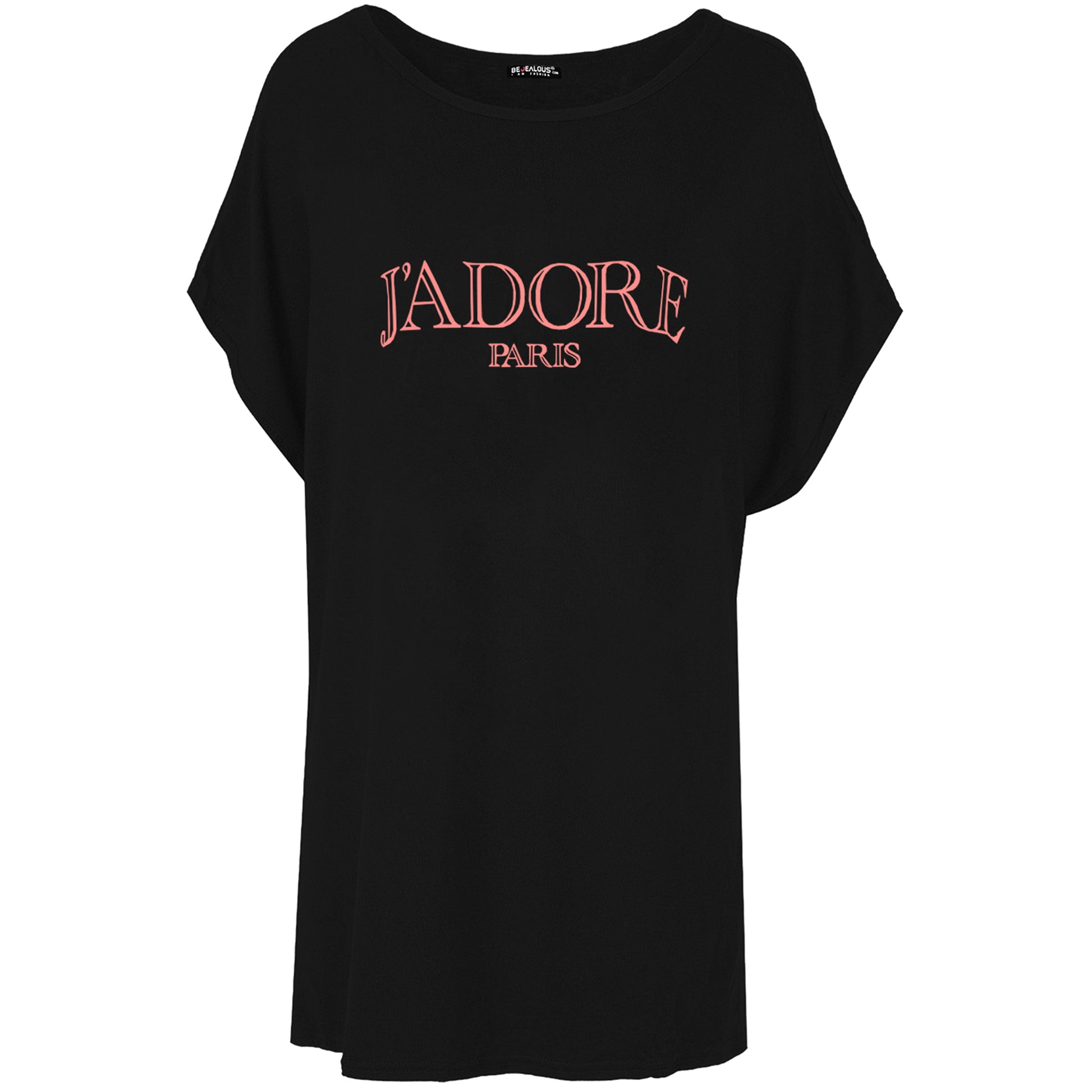Ella J Adore Oversized Batwing T-Shirt