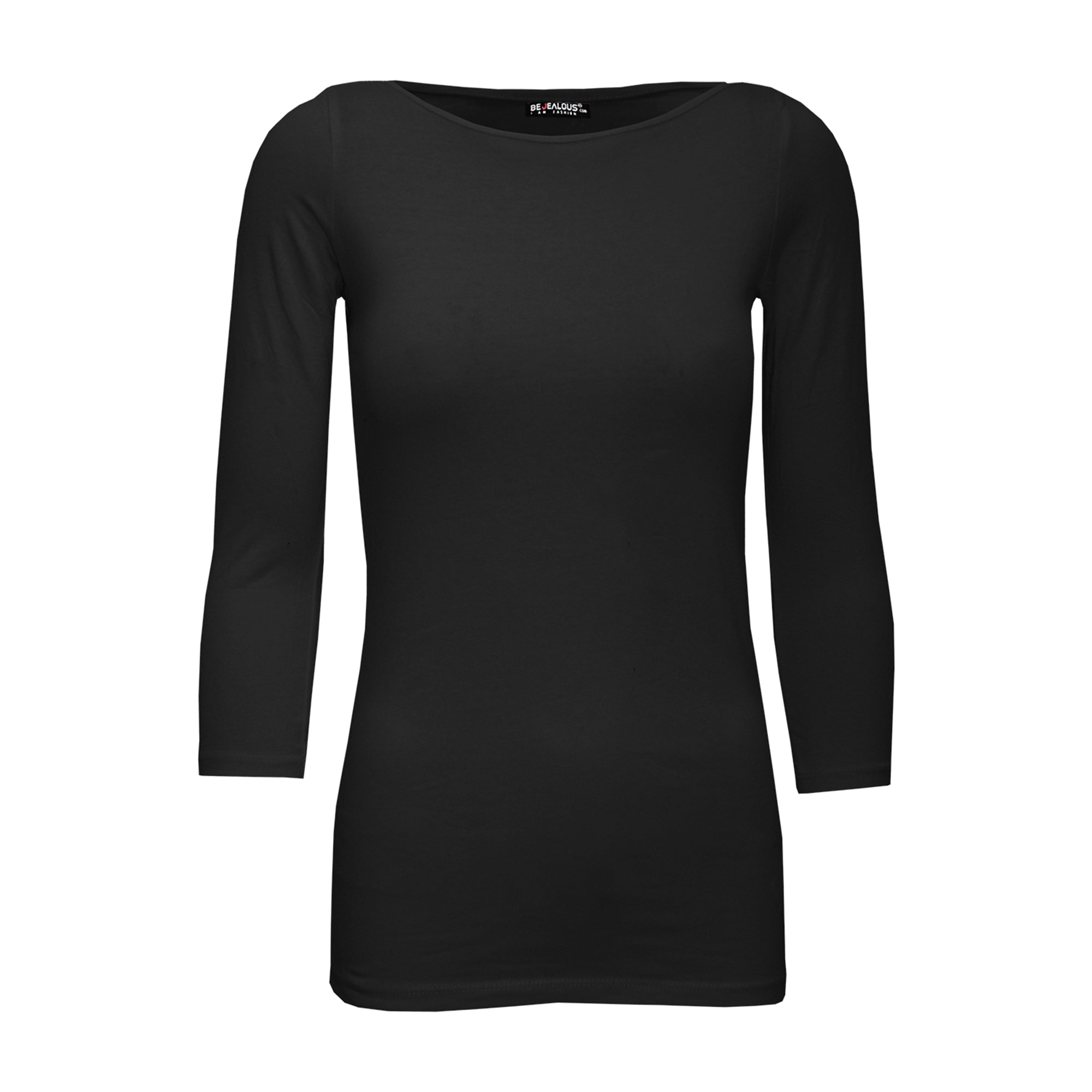 Emily Plain Casual Long Sleeve T Shirt