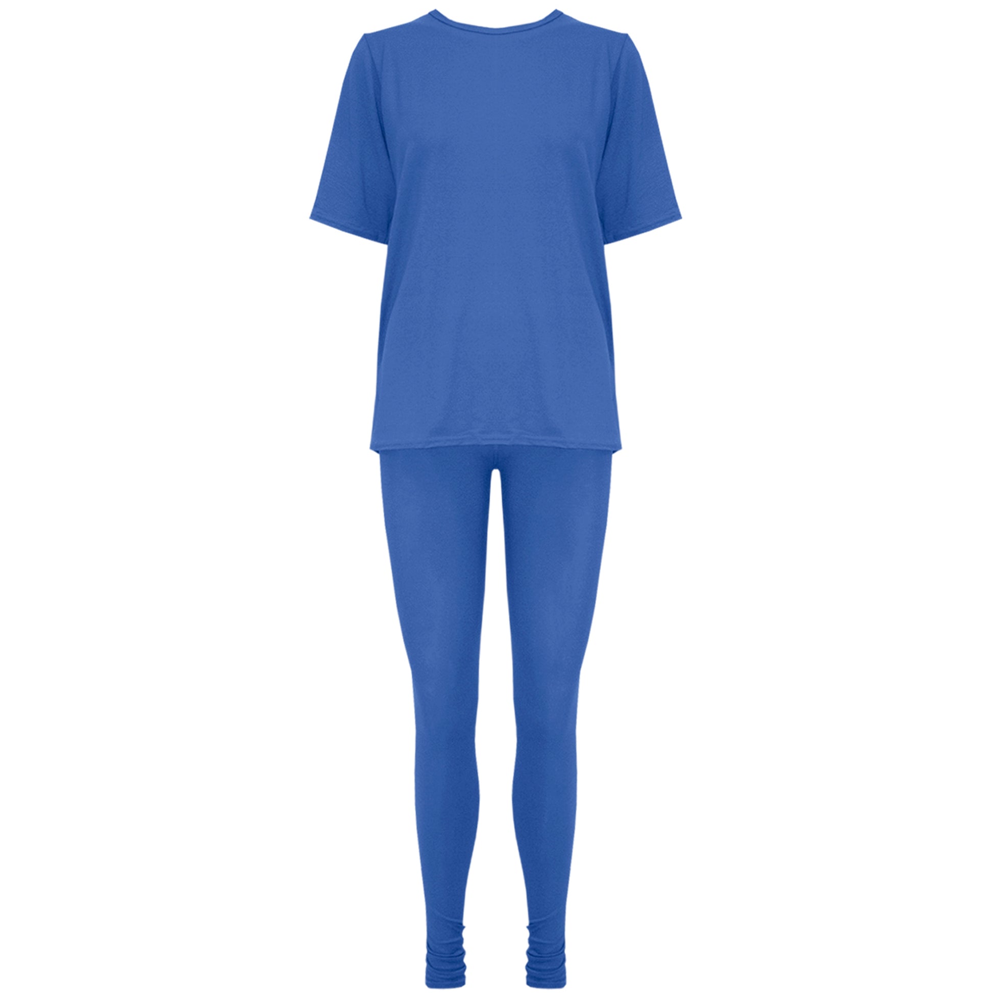 Ava Plain Loungewear Tracksuit Set