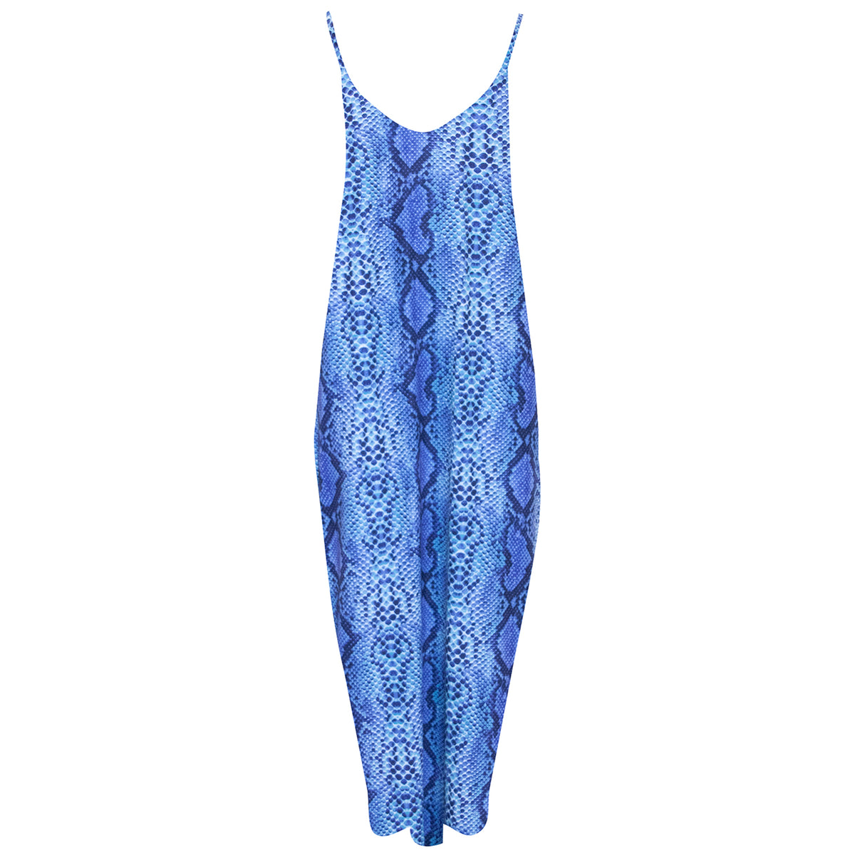 Mia Strappy Italian Drape Maxi Dress