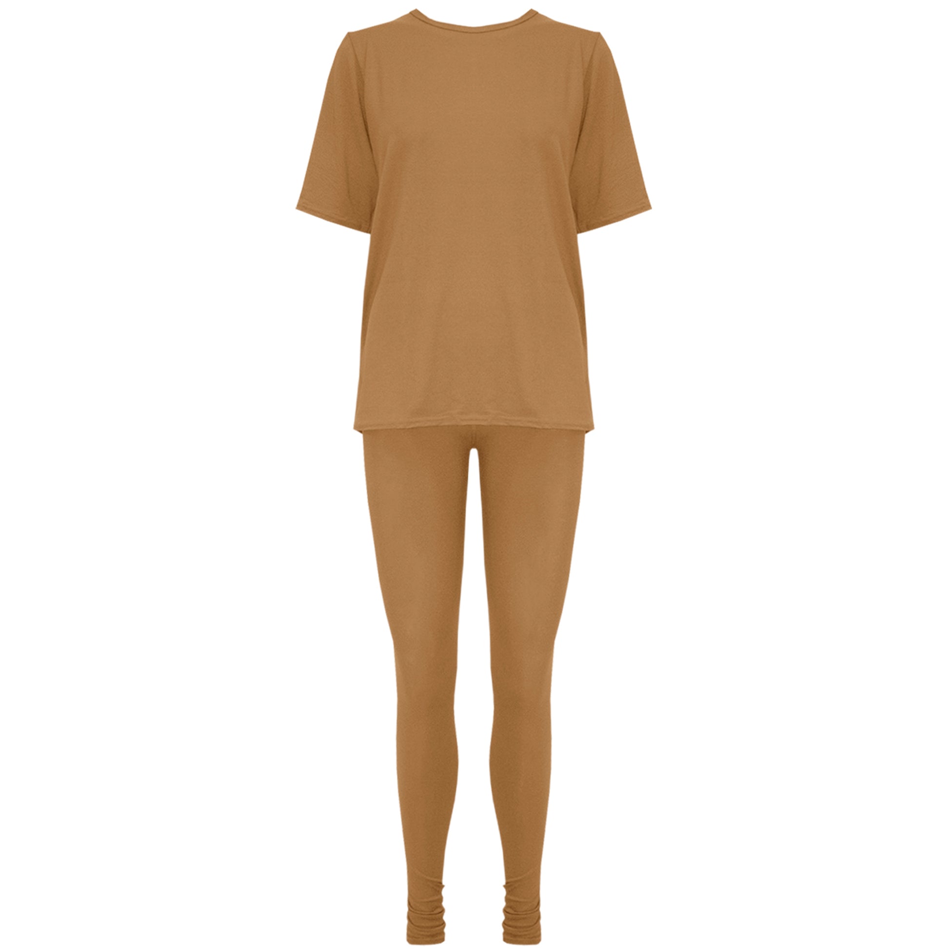 Ava Plain Loungewear Tracksuit Set