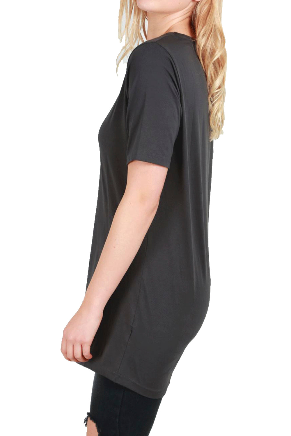 Clara Twin Heart Floral Oversized T Shirt Dress