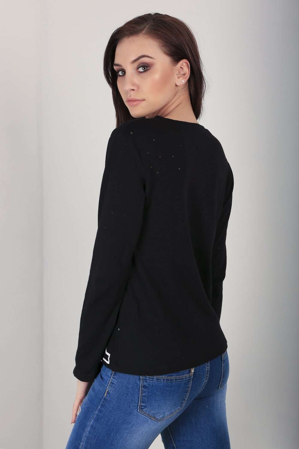 Karmen Star Print Jumper - bejealous-com