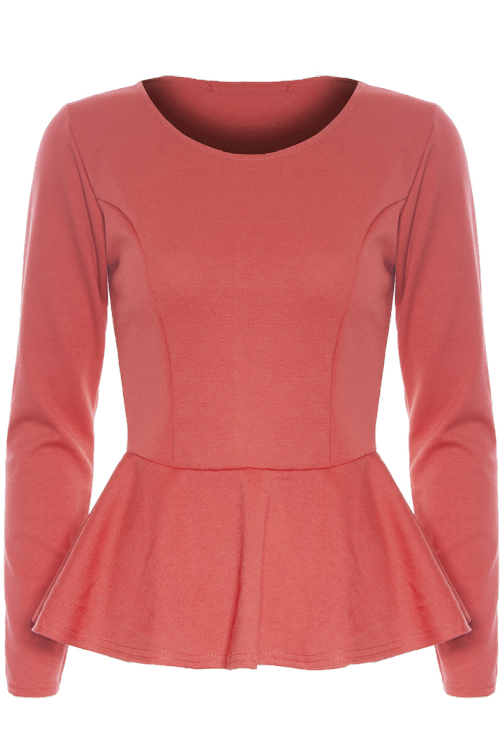 Aria Frill Long Sleeve Mini Dress Top