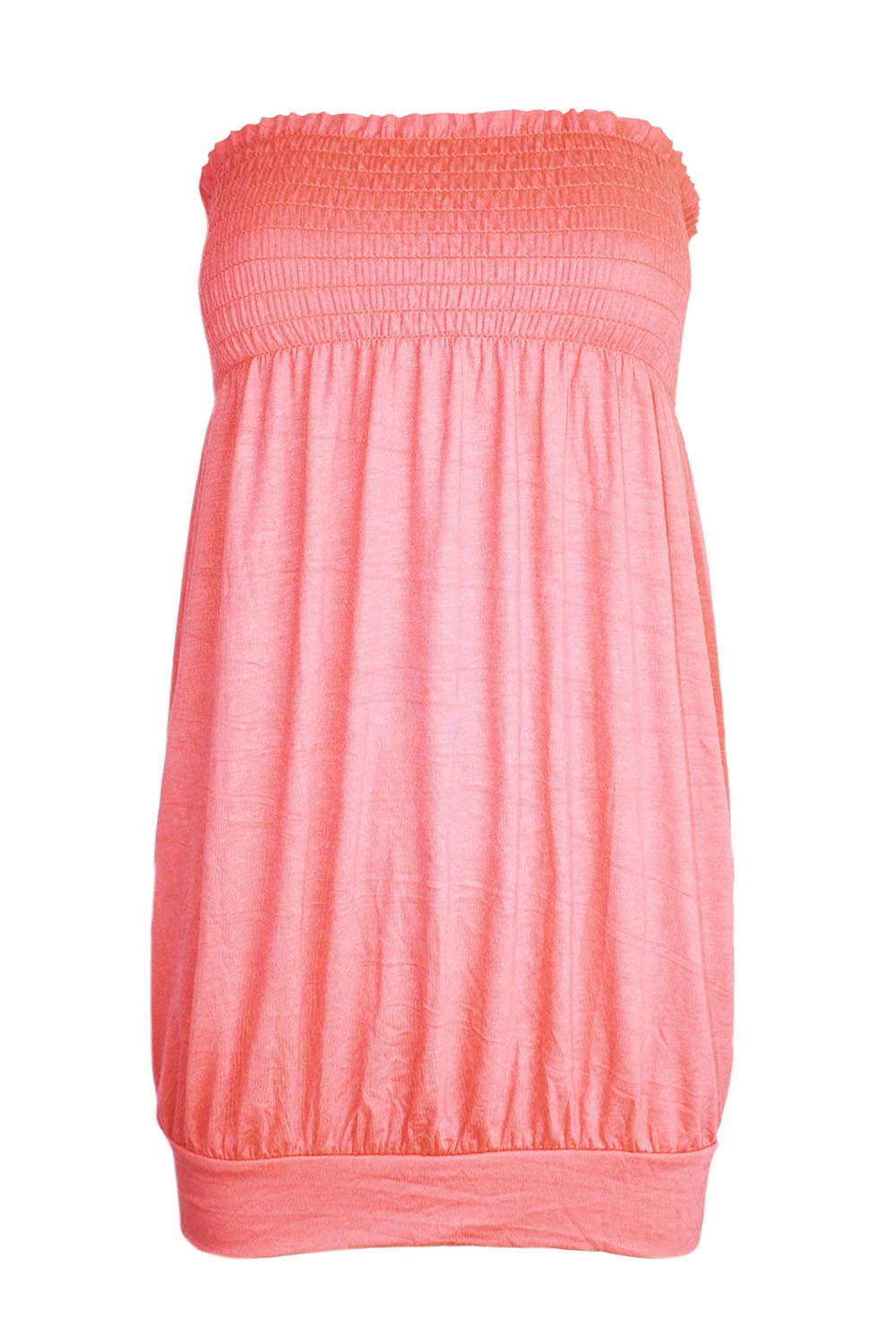 Bardot Shirring Neon Green Slinky Top