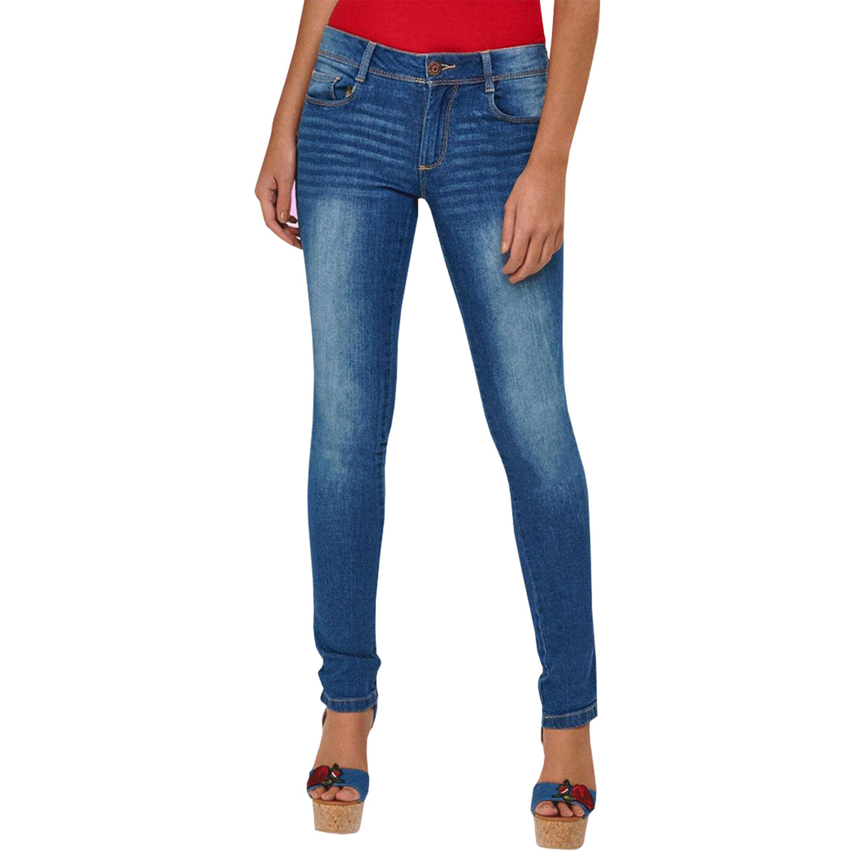 Aria Skinny Fit Stretchy Denim Jeans