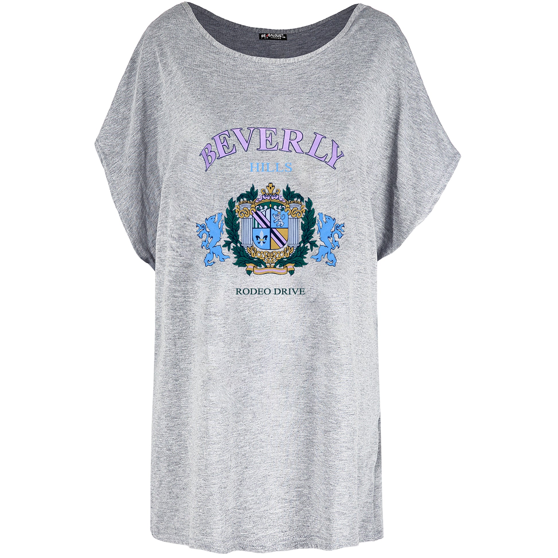 Mia Beverly Hills Oversized Batwing T-Shirt