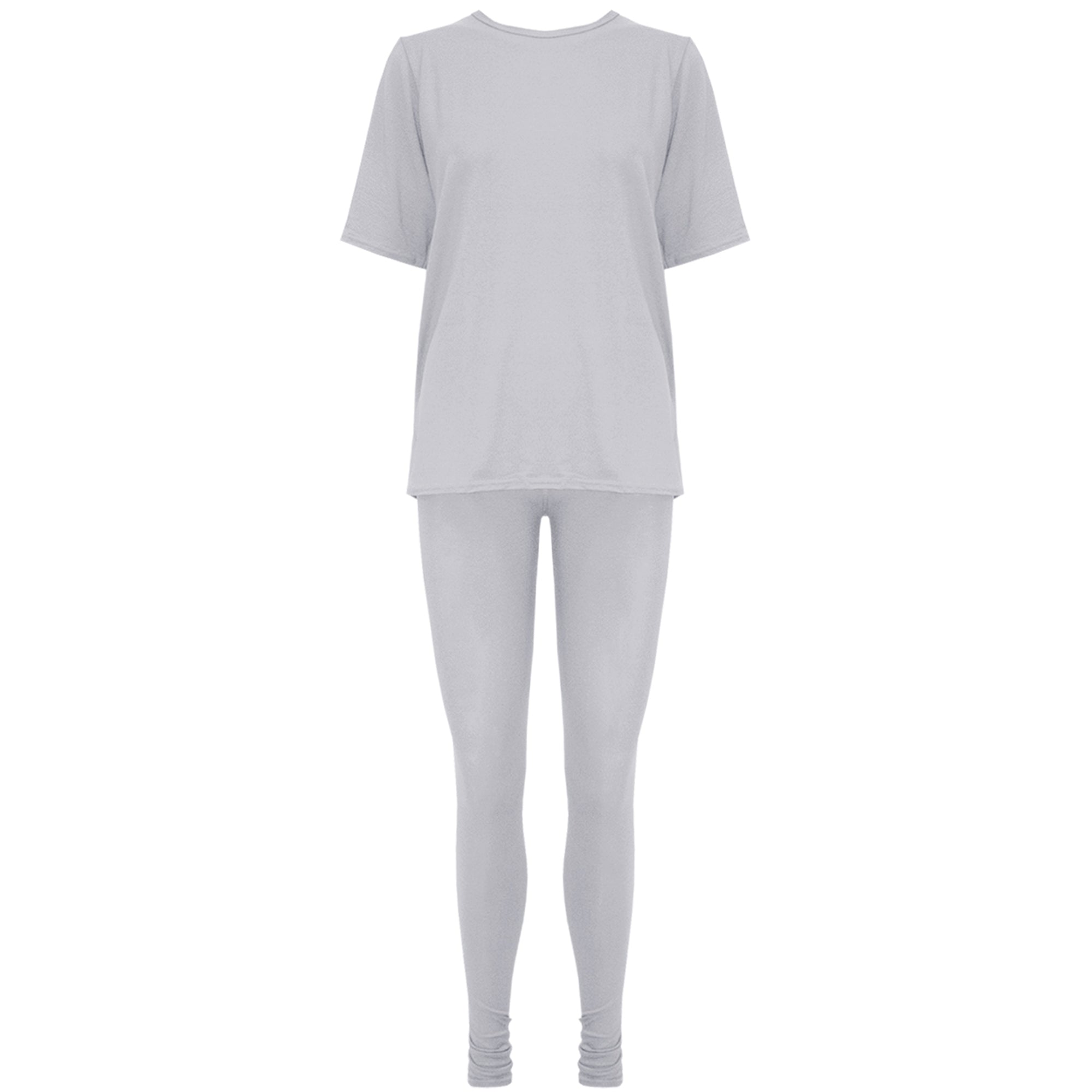 Ava Plain Loungewear Tracksuit Set