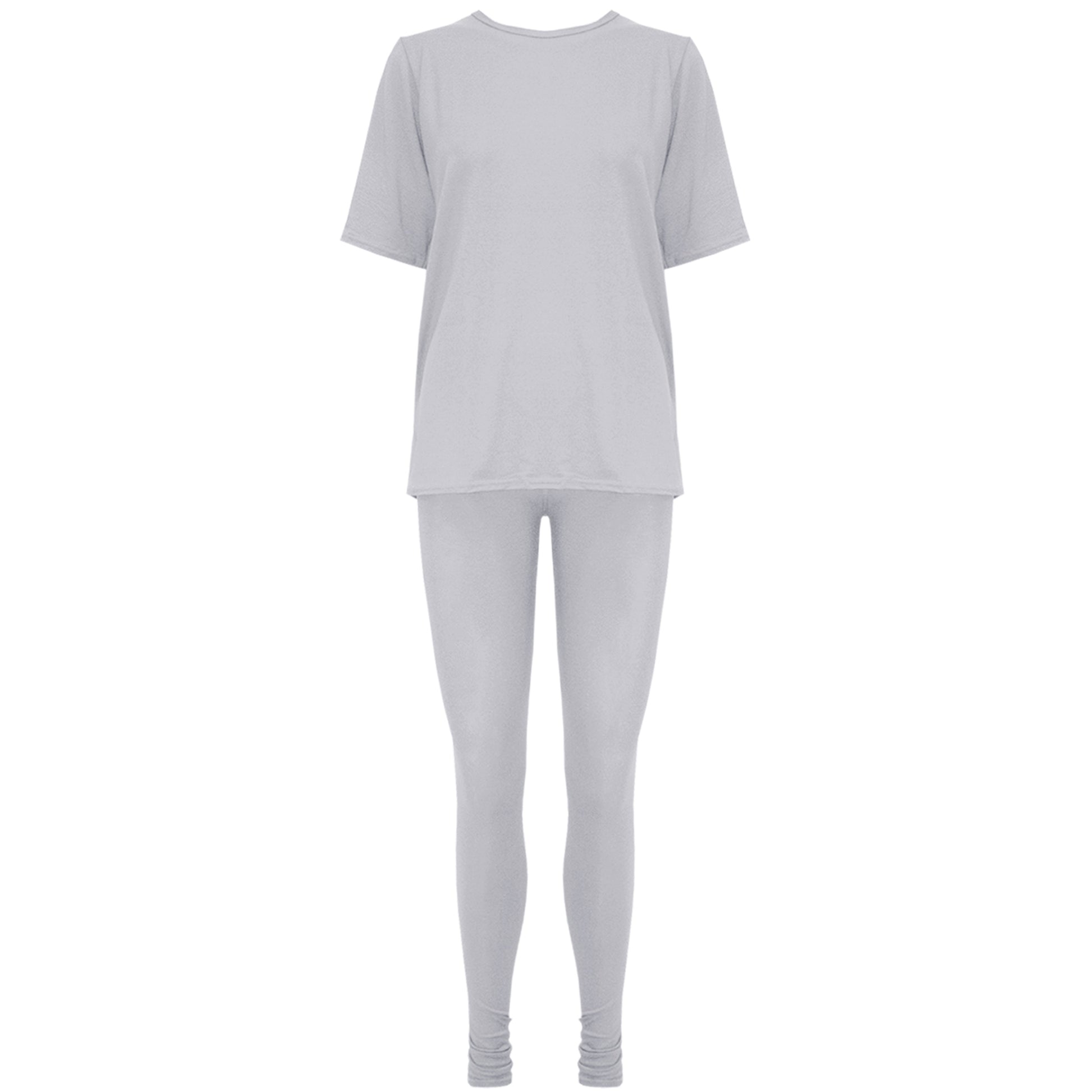 Ava Plain Loungewear Tracksuit Set