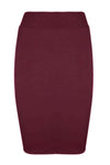 Hailsee High Waist Midi Pencil Skirt - bejealous-com