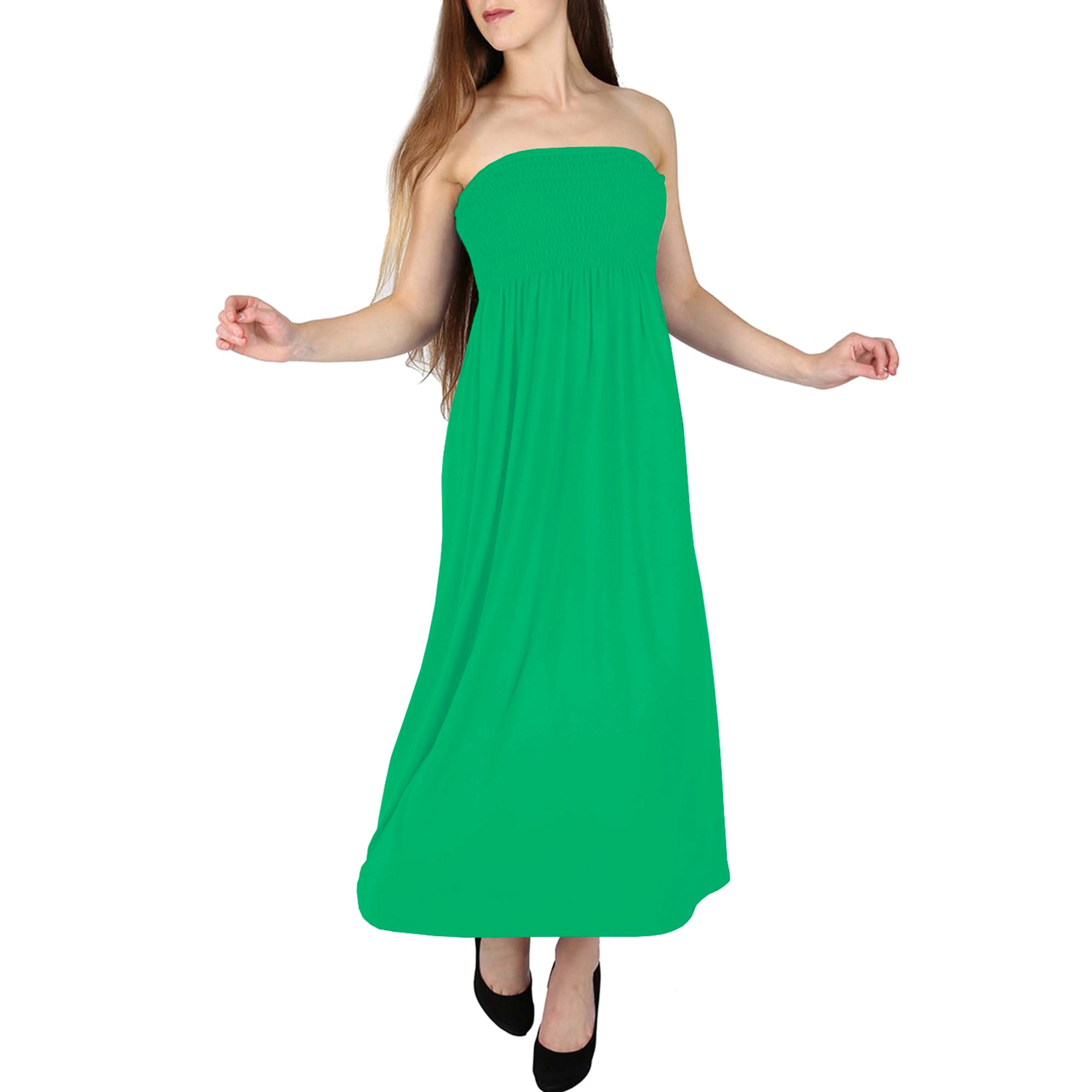 Mia BoobTube Bandeau Midi Dress