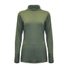 Ava Polo Neck Long Sleeve Basic Top