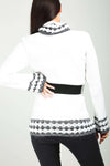 Luna High Neck Knitted Jumper With Belt - bejealous-com