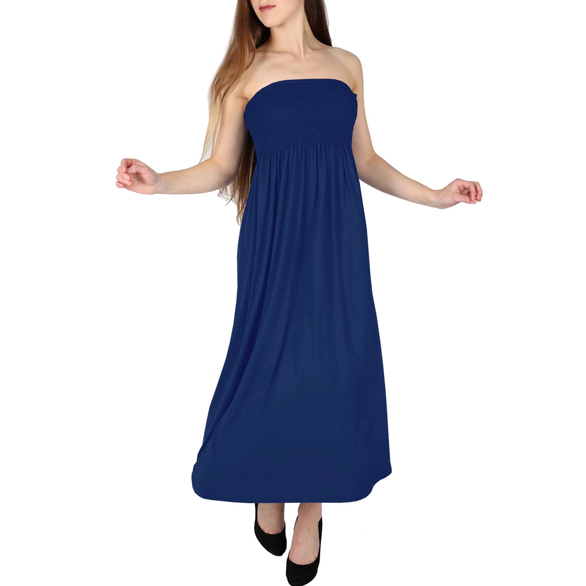 Mia BoobTube Bandeau Midi Dress