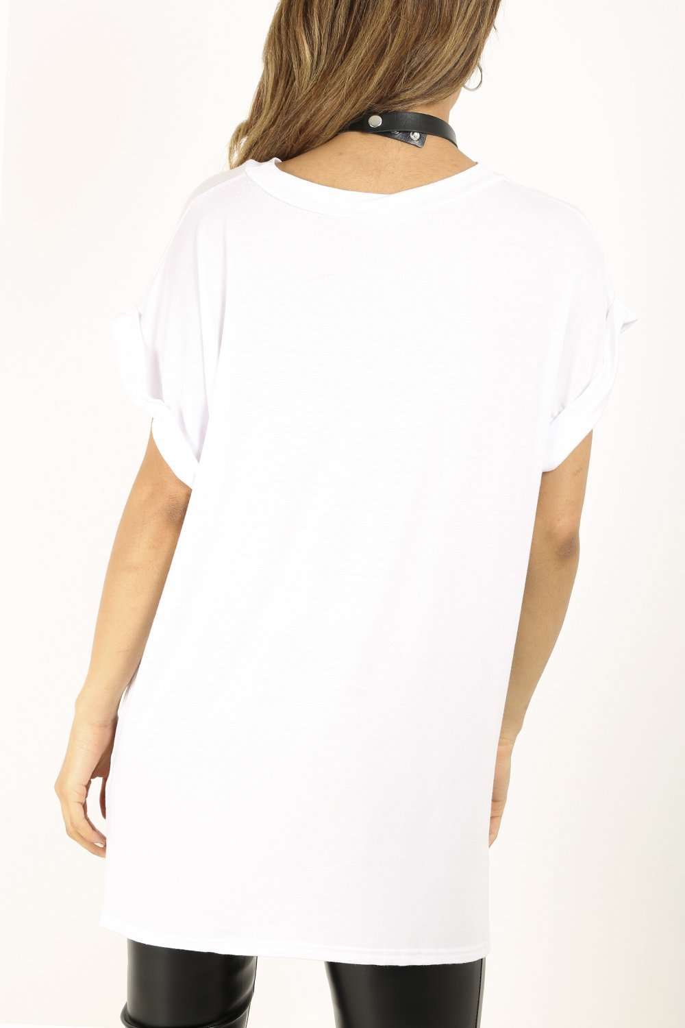 Alani Like A Boss Slogan Print Baggy Tshirt - bejealous-com