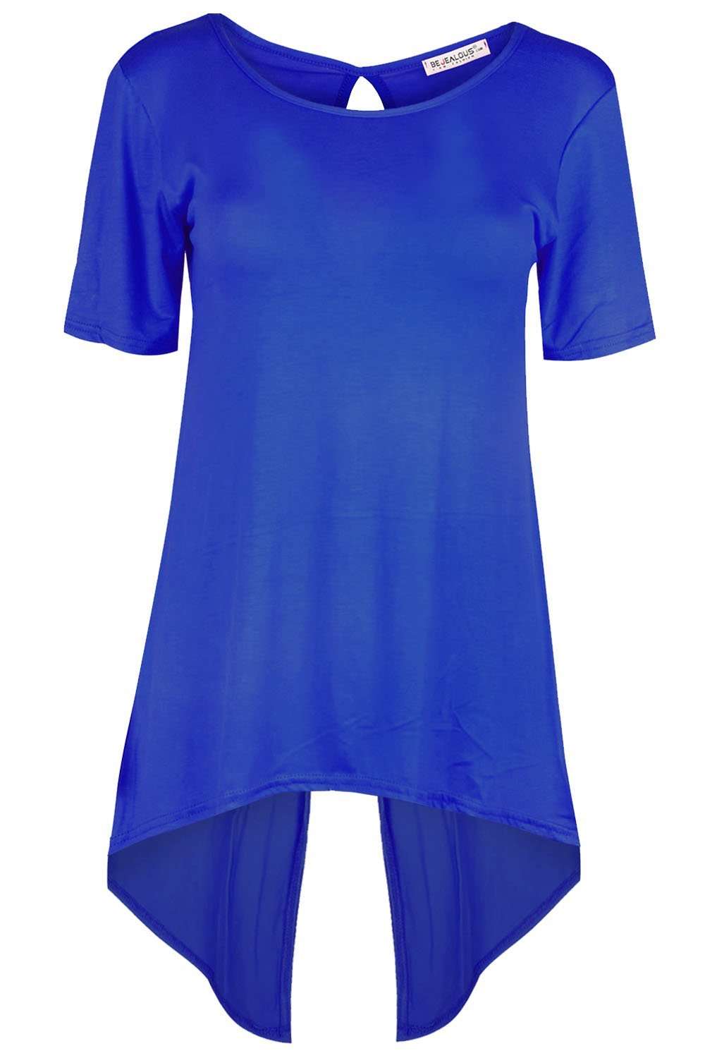 Alarna Open Back Short Sleeve Tshirt - bejealous-com