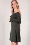 Alexia Bardot Long Sleeve Swing Dress - bejealous-com