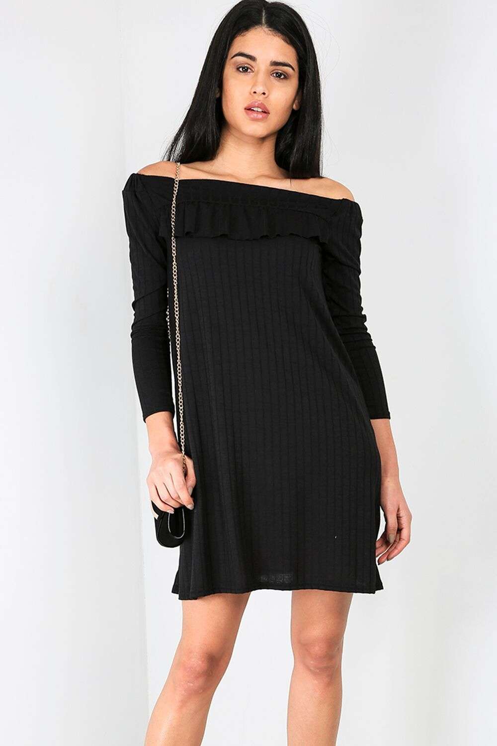 Alexia Bardot Long Sleeve Swing Dress - bejealous-com