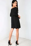 Alexia Bardot Long Sleeve Swing Dress - bejealous-com