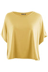 Alliah Baggy Cropped Plain Jersey Tshirt - bejealous-com