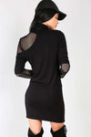 Ash Vintage One Shoulder T-Shirt Dress - bejealous-com