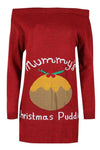 Bardot Maternity Christmas Pudding Jumper Dress - bejealous-com