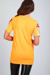Beckie Abstract Graphic Print Baggy Tshirt - bejealous-com