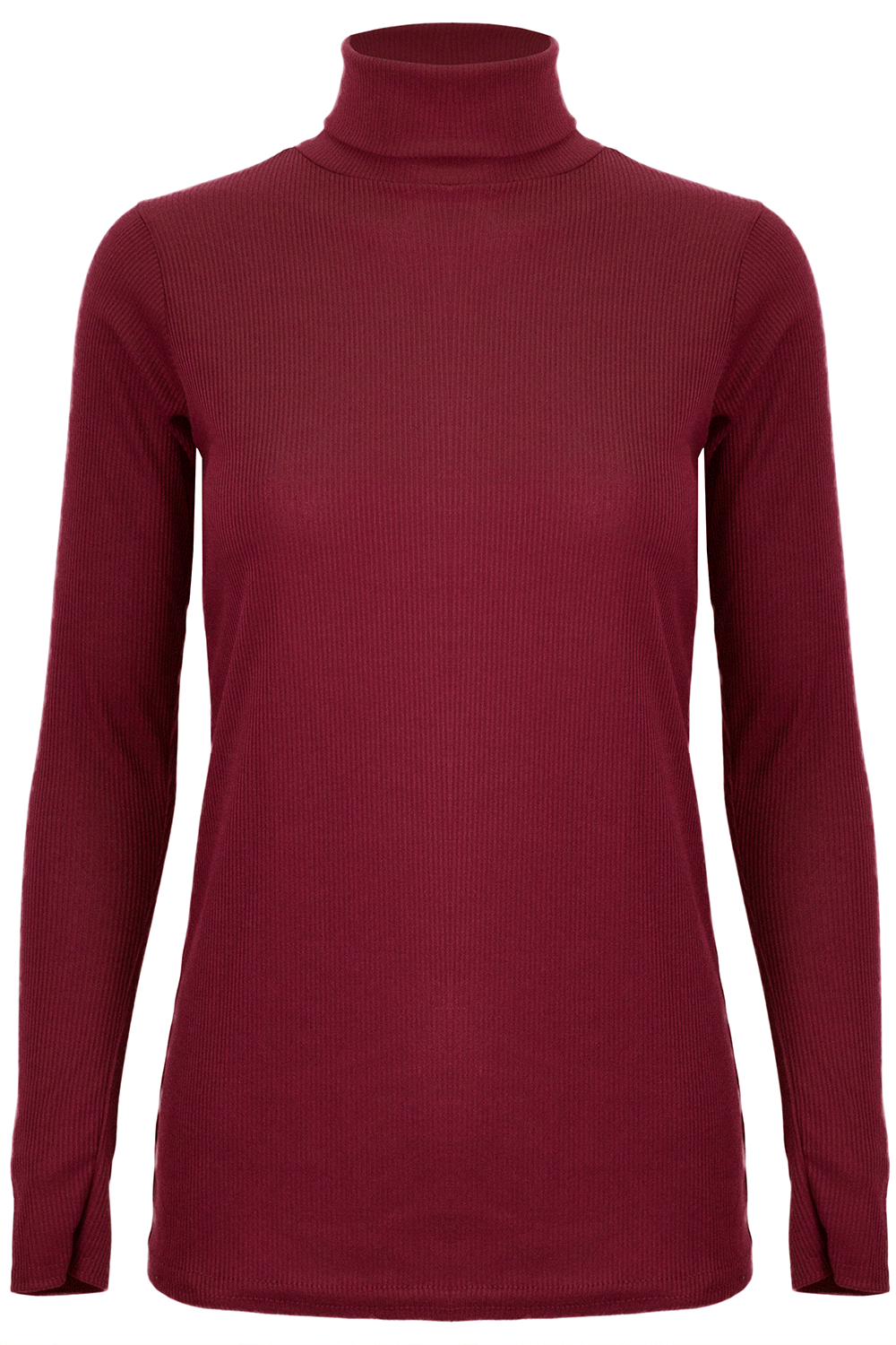 Cammie Long Sleeve Funnel Neck Knitted Top - bejealous-com