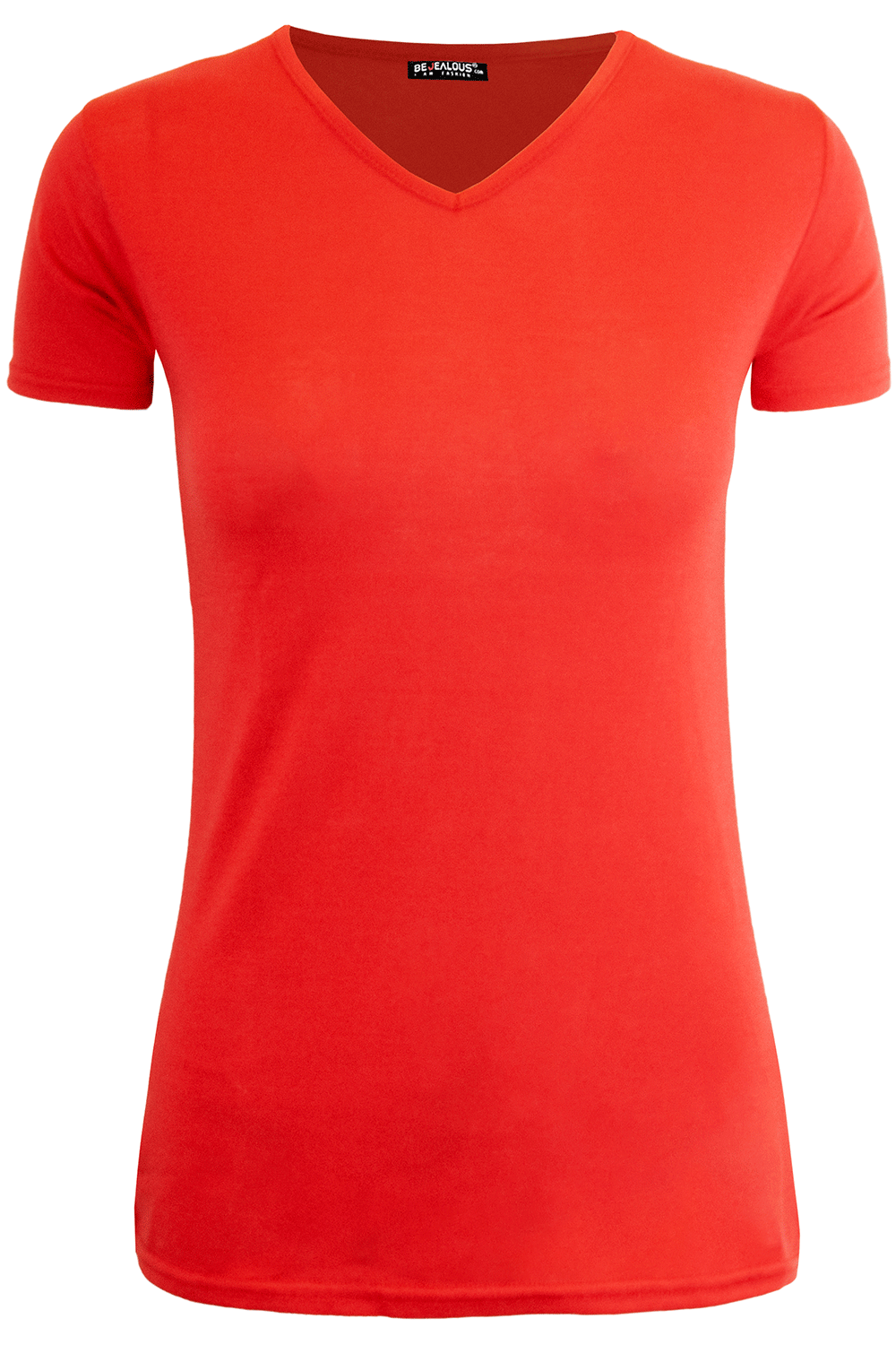 Cardie Vneck Basic Jersey Short Sleeve TShirt - bejealous-com