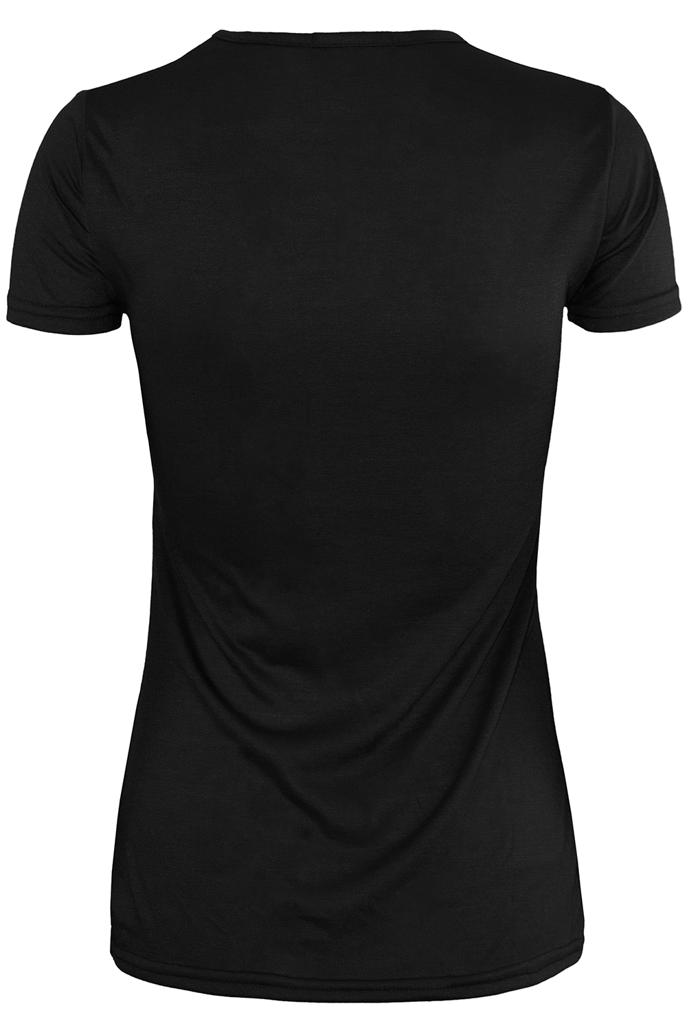 Cardie Vneck Basic Jersey Short Sleeve TShirt - bejealous-com