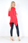 Carissa Diamante Skull Dipped Hem Top - bejealous-com