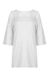 Carleen Fishnet Oversized T-Shirt Dress - bejealous-com