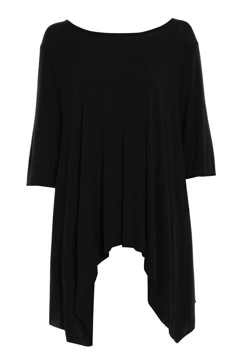 Carly Long Sleeve Dipped Hem Baggy Top - bejealous-com