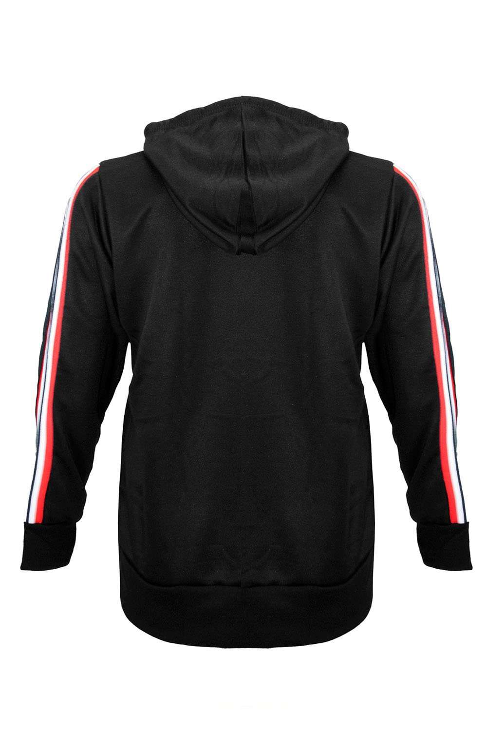 Charlie Plus Side Stripe Oversize Hoodie - bejealous-com