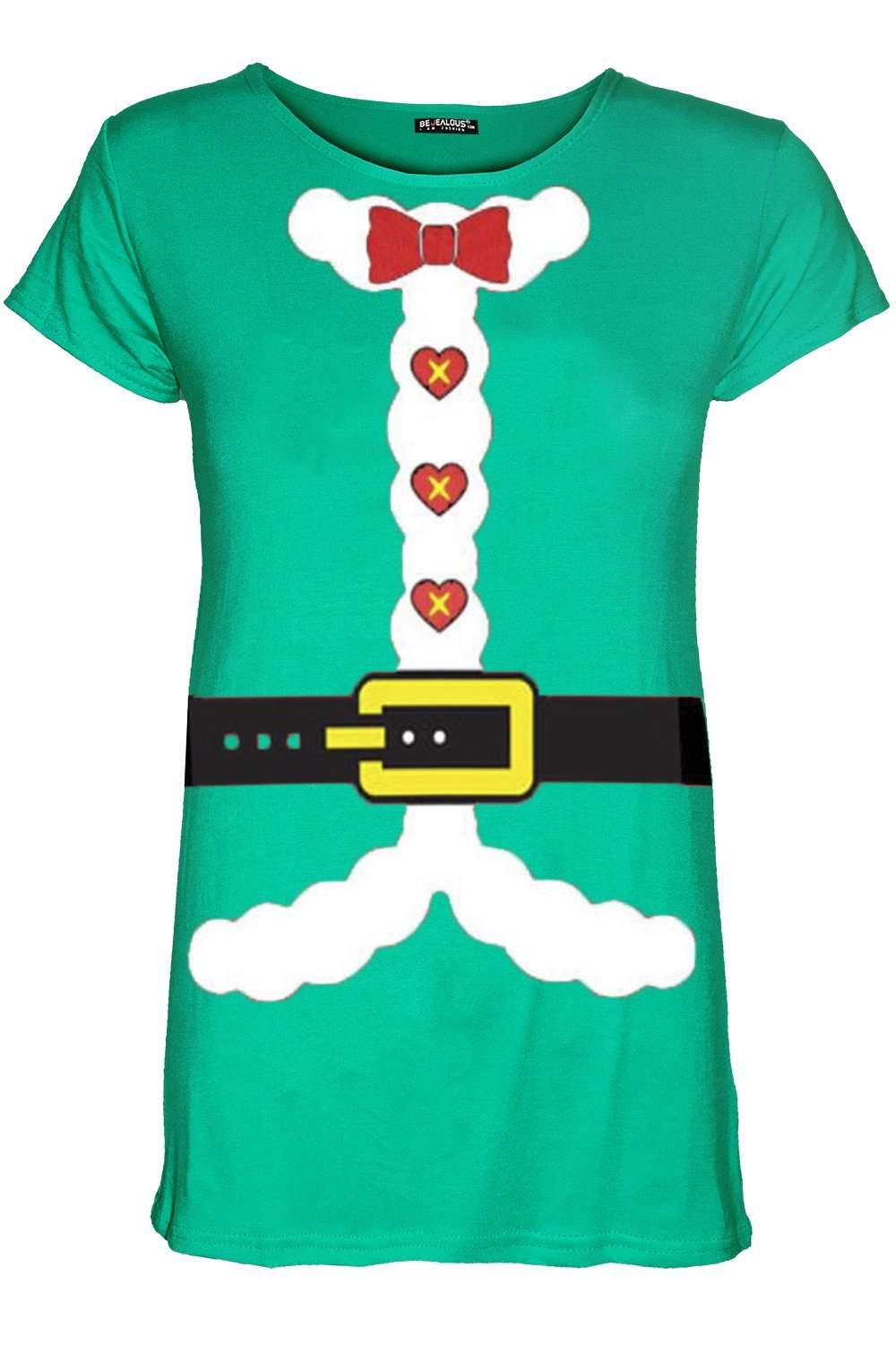 Christmas Costume Graphic Print Tshirt - bejealous-com