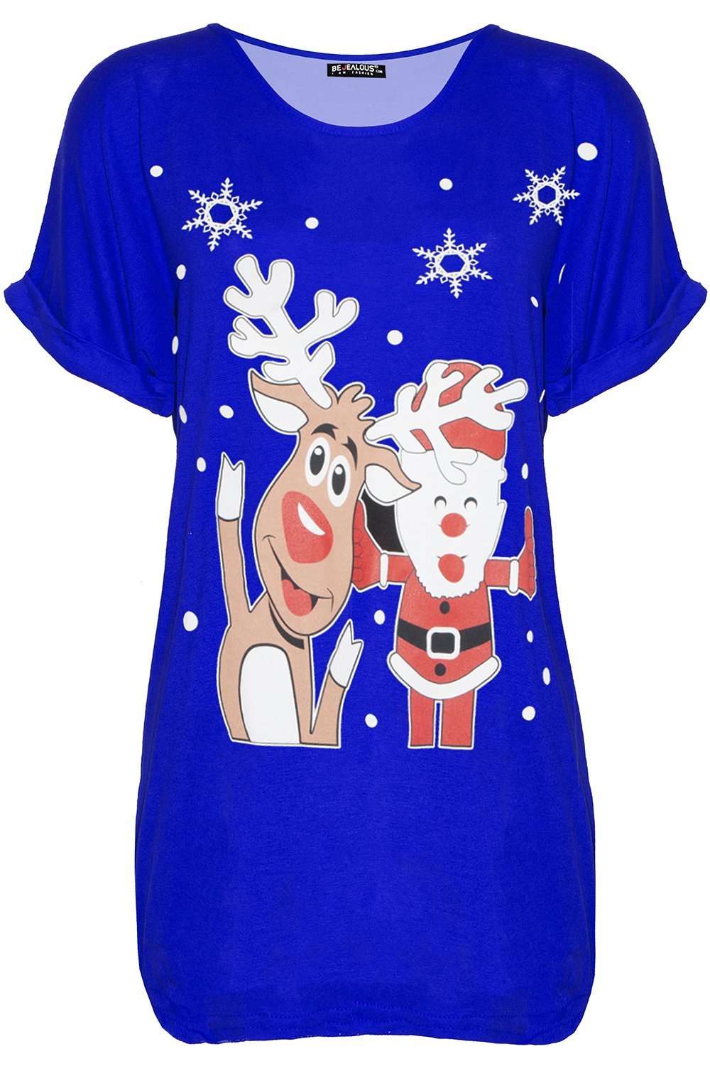 Christmas Graphic Print T-Shirt - bejealous-com