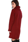 Darcie Roll Neck Knitted Jumper Dress - bejealous-com