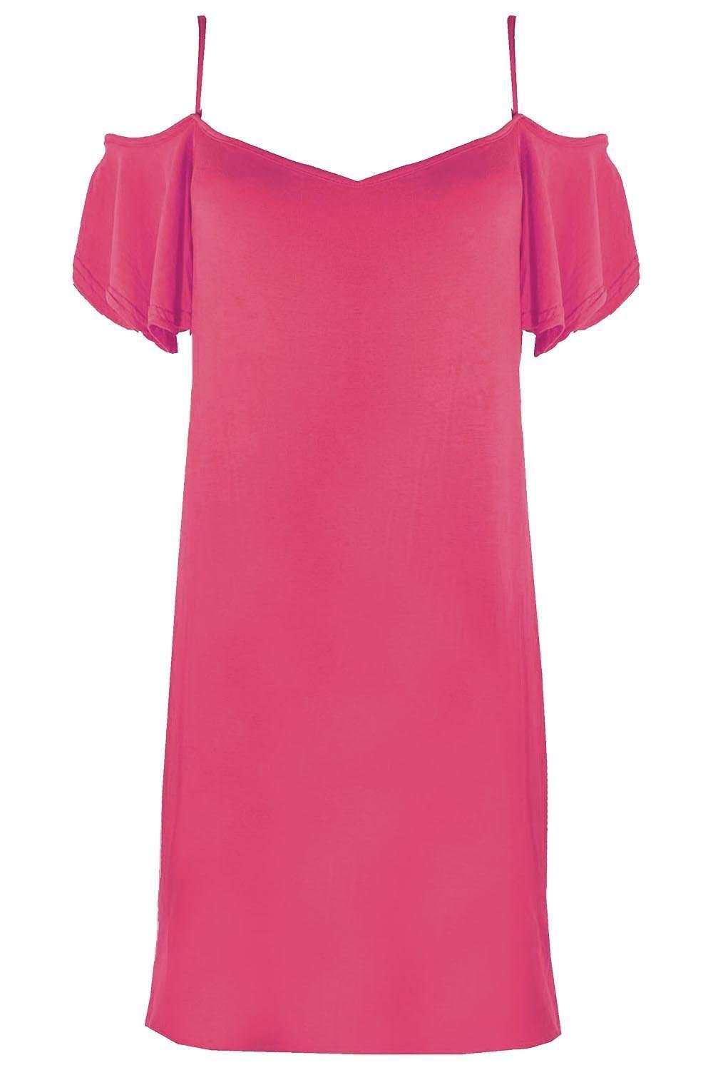 Debbie Strappy Cold Shoulder Mini Dress - bejealous-com