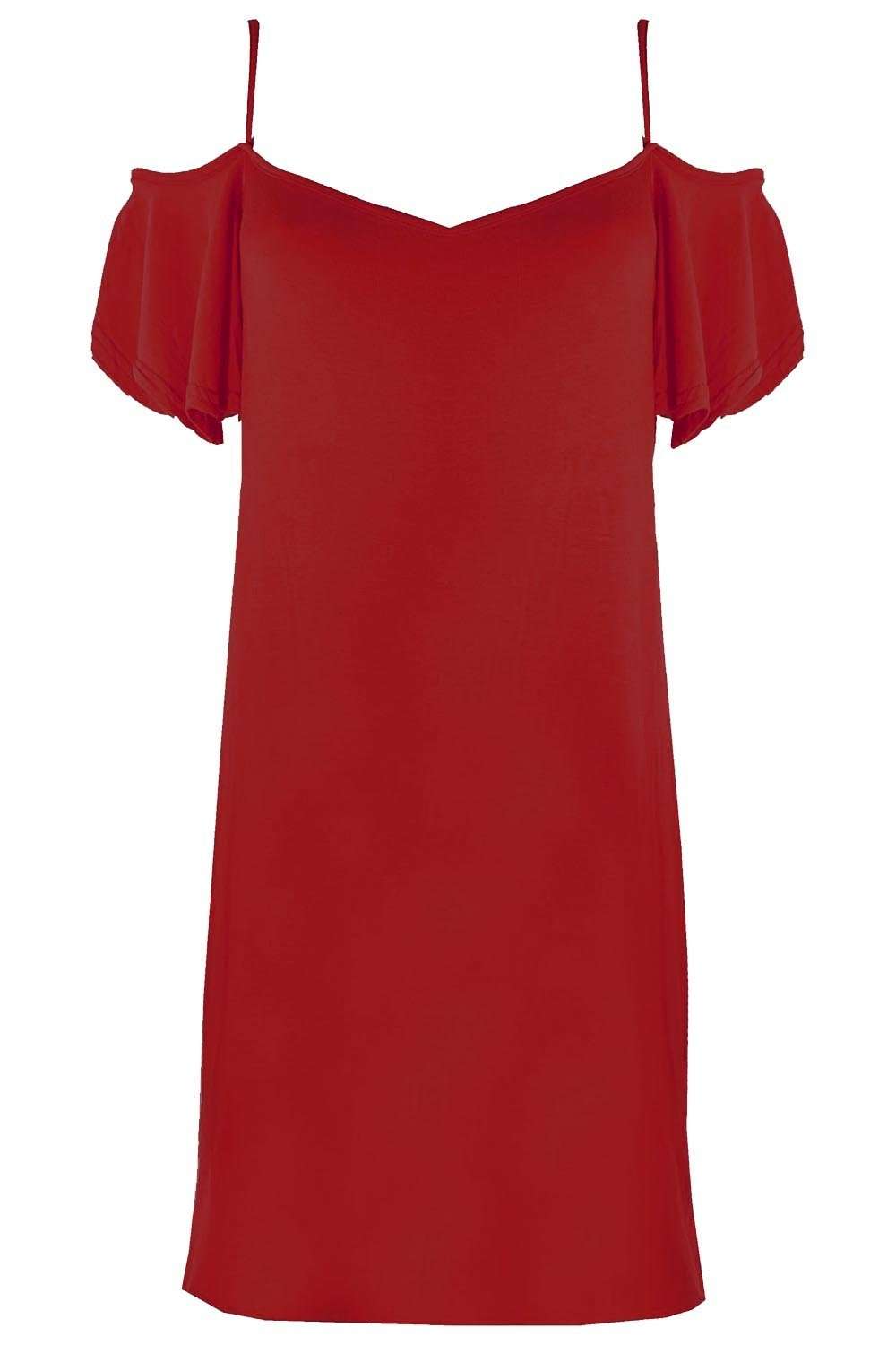 Debbie Strappy Cold Shoulder Mini Dress - bejealous-com