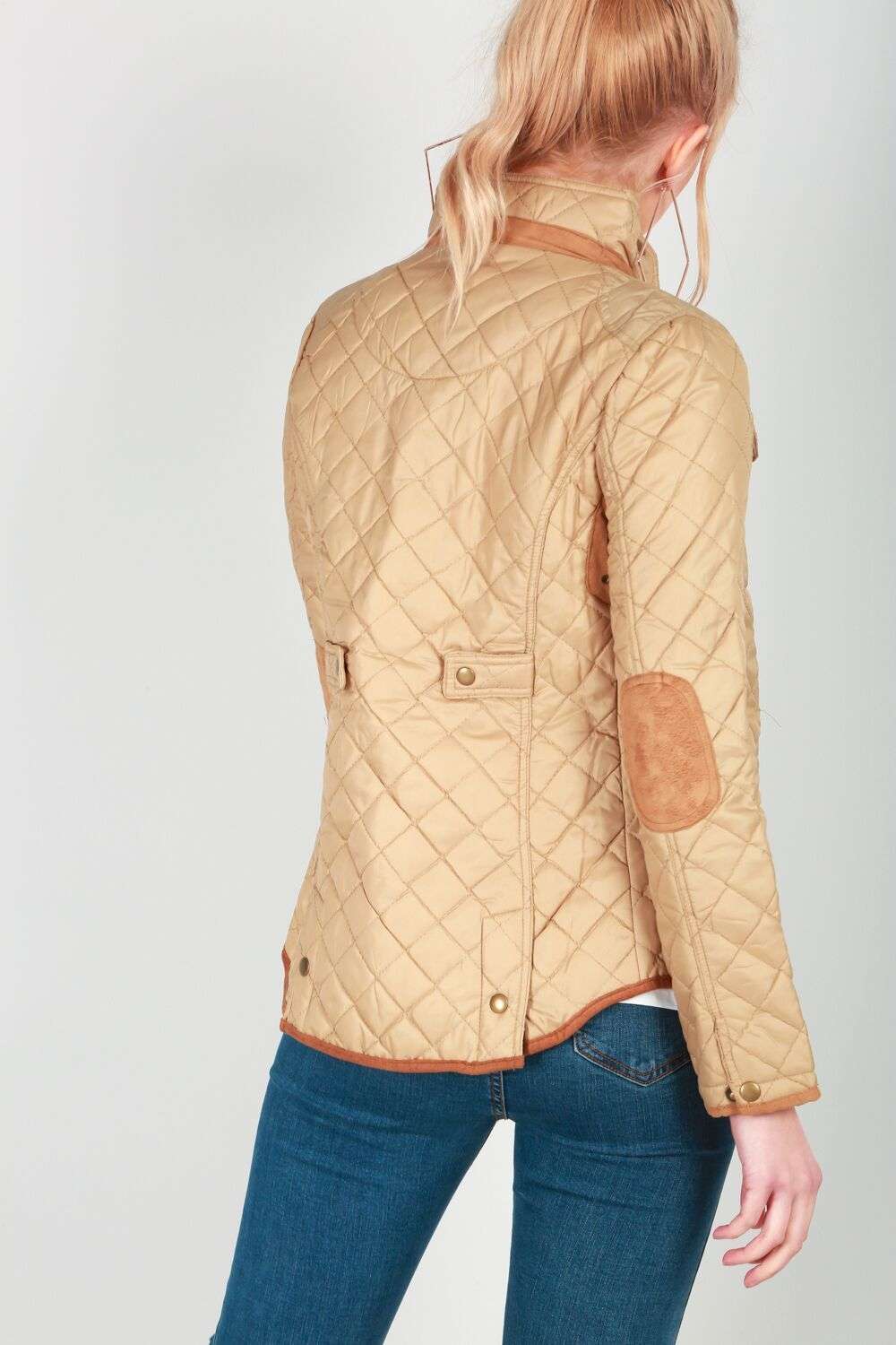 Ella Quilted Patched Jacket - bejealous-com