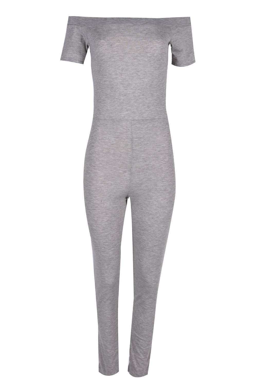 Elsie Off Shoulder Slim Leg Jumpsuit - bejealous-com