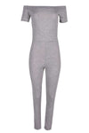 Elsie Off Shoulder Slim Leg Jumpsuit - bejealous-com