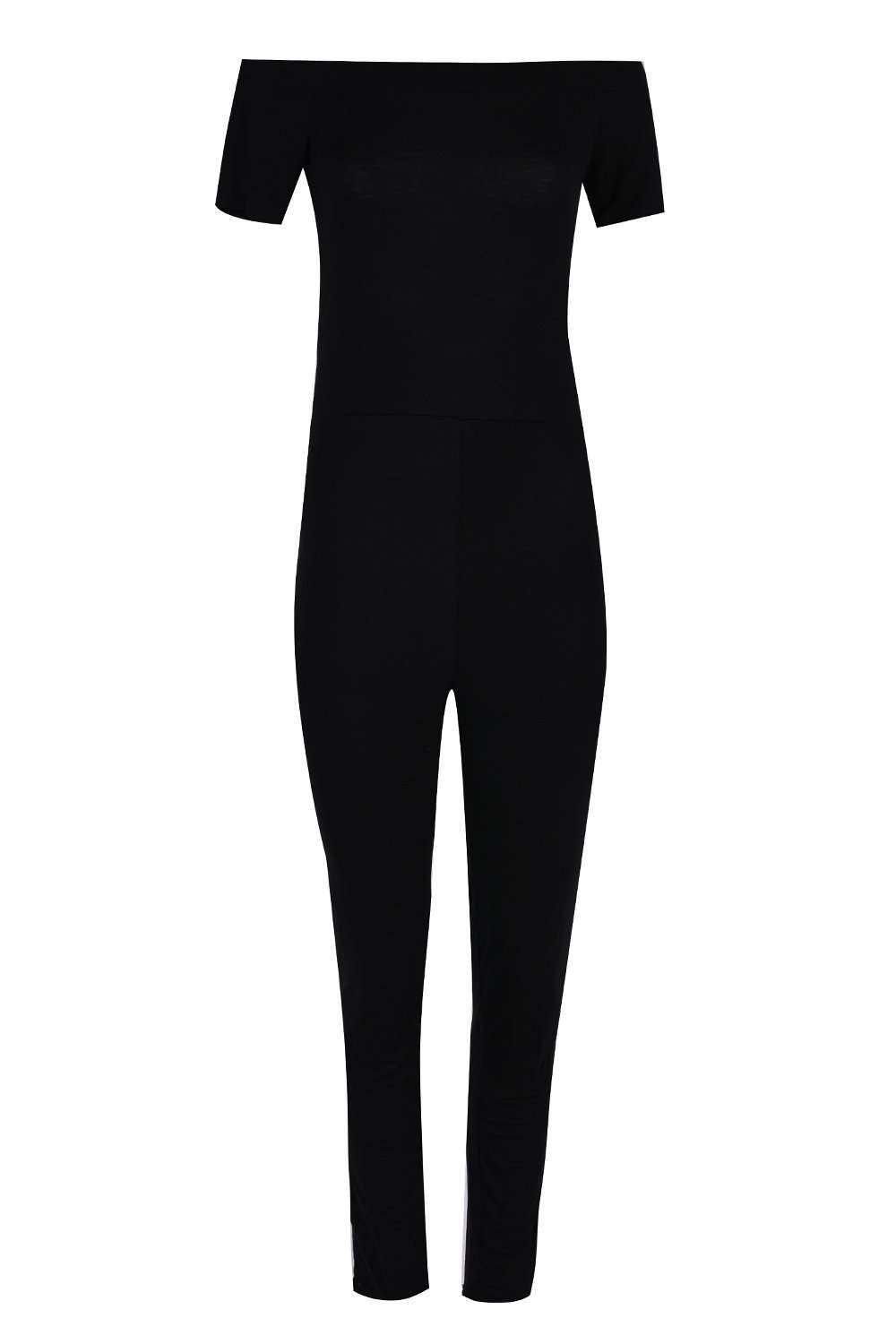 Elsie Off Shoulder Slim Leg Jumpsuit - bejealous-com